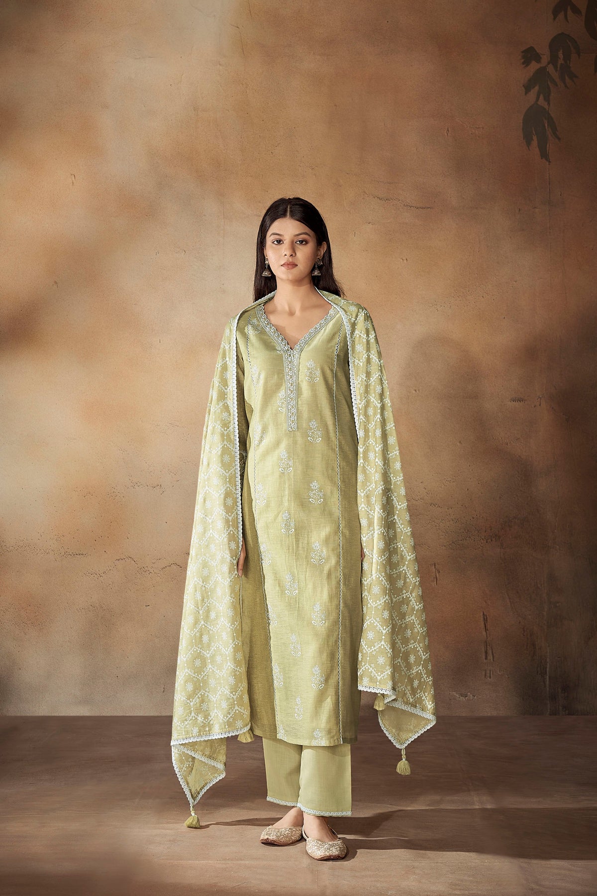Amber Green Kurta Set