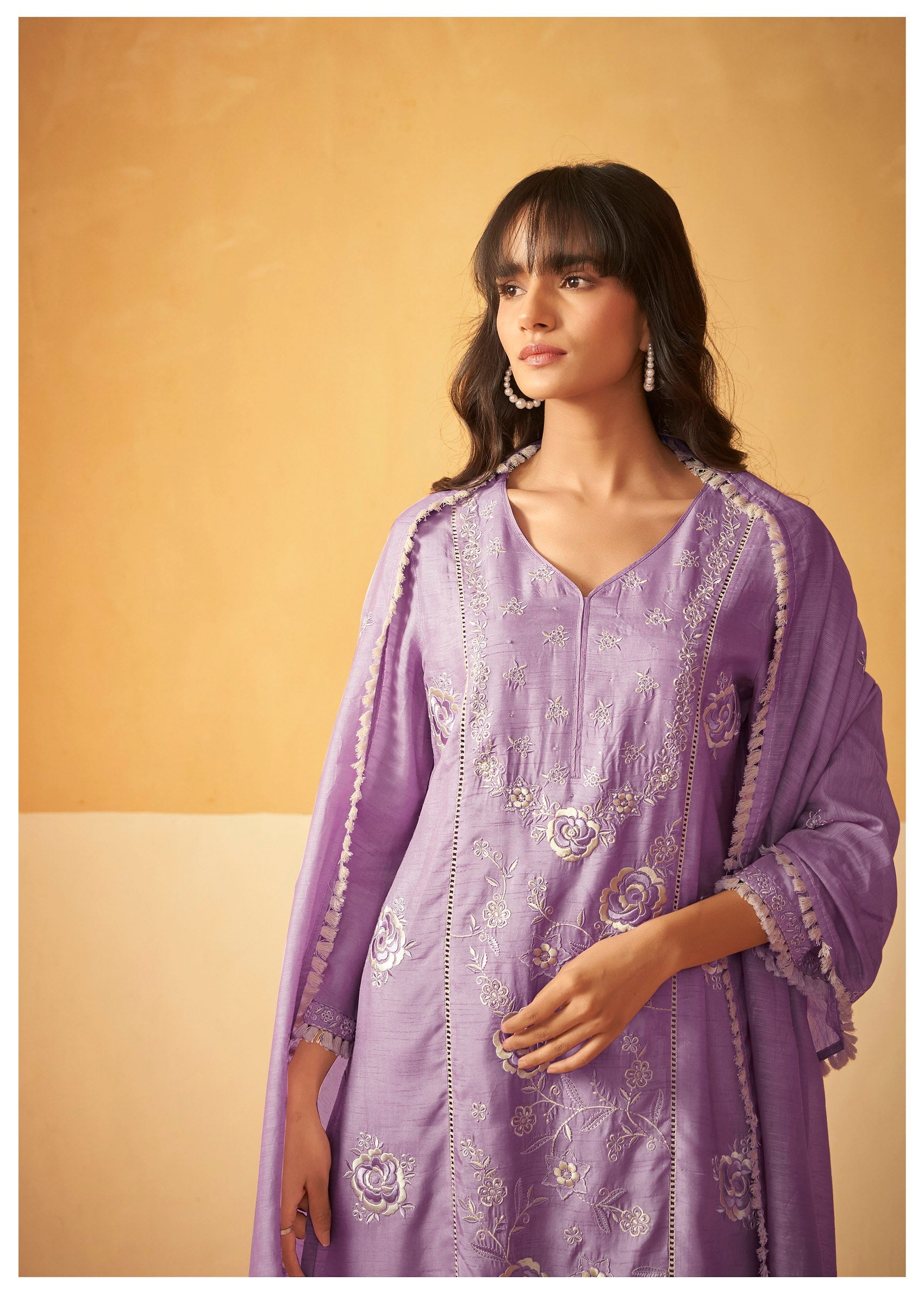 Lavender Luxe Dola Silk Set-fourbuttons-in